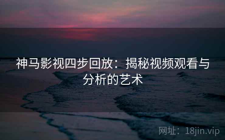 神马影视四步回放：揭秘视频观看与分析的艺术